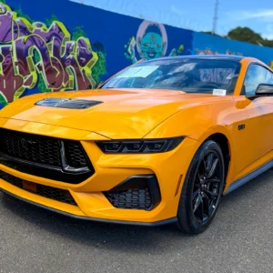 Mustang GT Orange Fury — El Morro Nocturno
